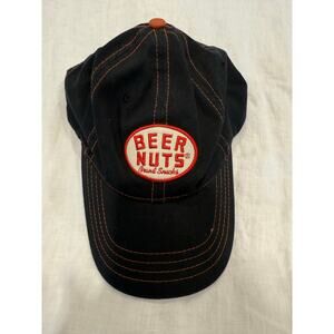 Vintage H3 Sportgear Beer Nuts Brand Snacks Black Baseball Cap Hat Adjustable